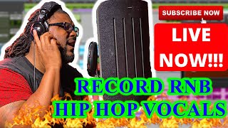 How to Record RnB Hip Hop Vocals with Harmonies (MAKING A SONG)