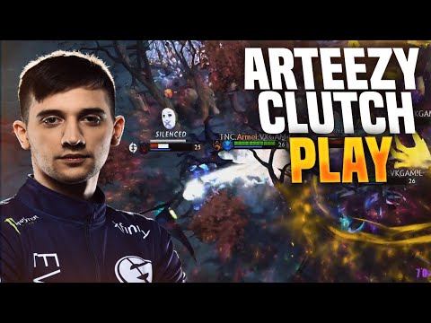 Arteezy Giving His Health for Abed (EG vs. TNC - Animajor Group Stage)