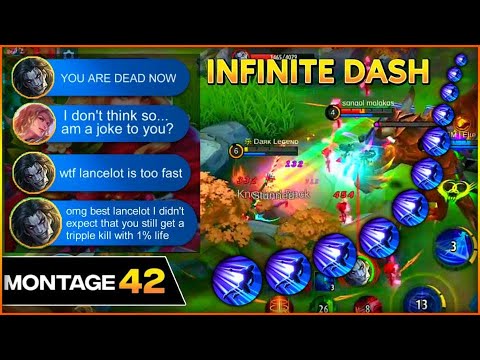 Lancelot Montage Freestyle #42| Dark Legend | Mobile Legends: Bang Bang