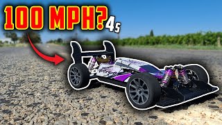 100mph? NEW PB! Project Worlds Fastest Wltoys 124019 RC Car!