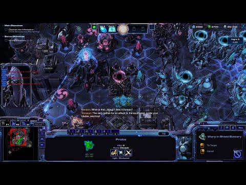 StarCraft 2 Wings of Liberty Co-op Campaign (Protoss Edition) Mission 8 - Outbreak