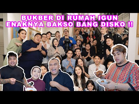 Bukber di rumah Igun, enaknya bakso bang disko !!