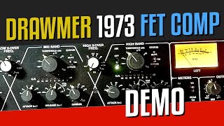 Video thumbnail for DRAWMER 1973 Stereo FET Compressor - no talk DEMO by RazemProdukcja