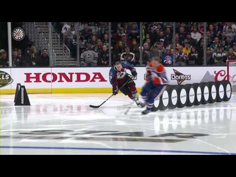 McDavid blows past MacKinnon, can’t beat Larkin’s record