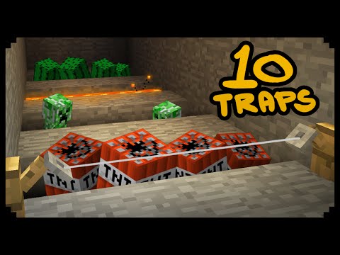 Minecraft:10種方法來製作陷阱 (Minecraft: 10 Ways to Make Traps)