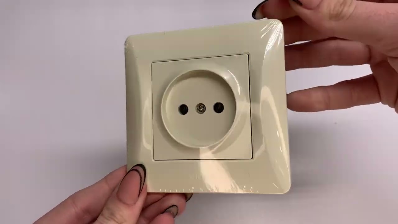 Розетка одинарна б/з VIDEX Binera крем (VF-BNSK1-CR)