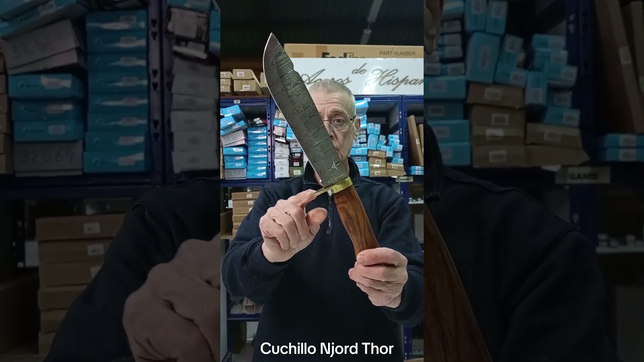 Machete Njord Thor Damasco