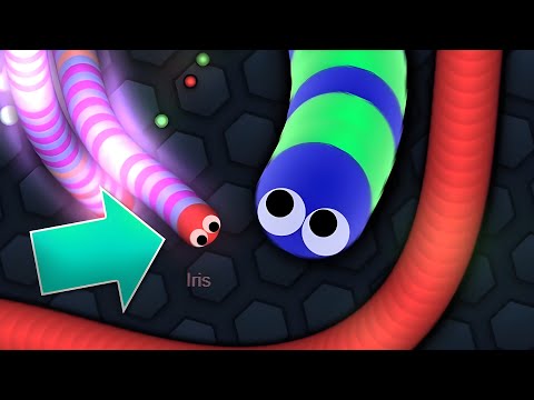 Ultimate Aggressive Giant Viper Snake - Epic Slither.io! // Epic Moments