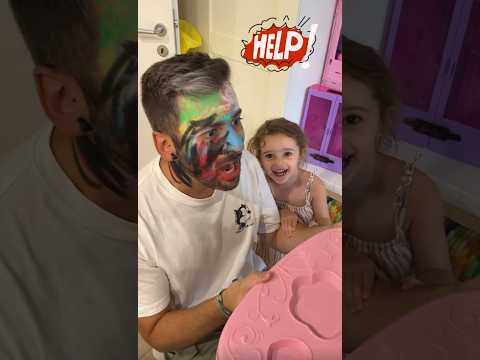 Papà oggi tocca a te!"Un pomeriggio di colori, risate e tanto amore! #dadanddaughters #familyreel