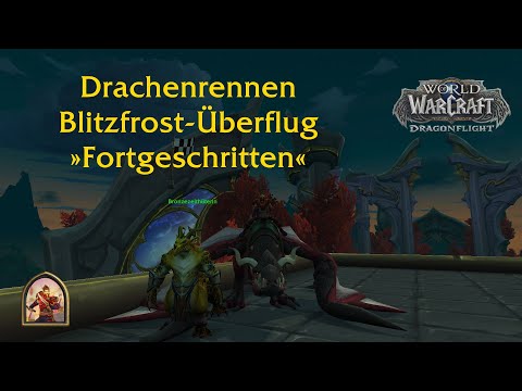 Flashfrost Flyover Advanced: Gold (Dragon Racing, WoW: Dragonflight)