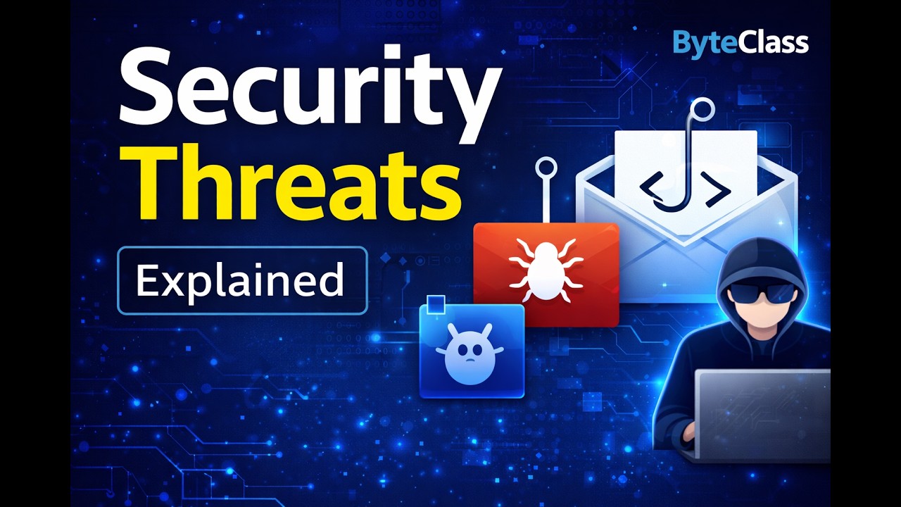 Information Security Threats Explained | Types of Cyber Attacks (Beginner Friendly)