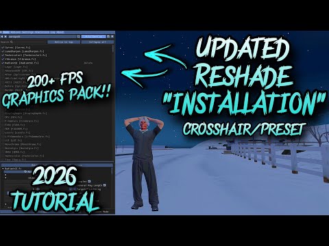 FiveM | ReShade TUTORIAL 2026 “UPDATED” FPS BOOST PACK (Crosshair + Preset GUIDE) 