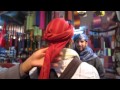 How to tie a men's headscarf... Fes, Morocco