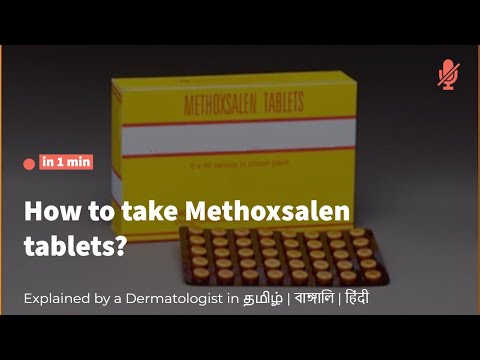 Methoxsalen topical solution 1%