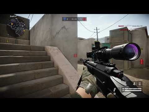 Warface PS4 - sniper 1v5 clutch