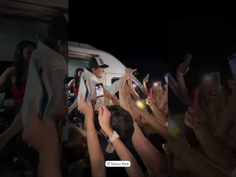 RECEPÇÃO MUITO CALOROSA NA  CHEGADA DE ZÉ FELIPE EM 📍 TUCURUÍ PA 🤩🙌✅#zefelipe #feedshorts