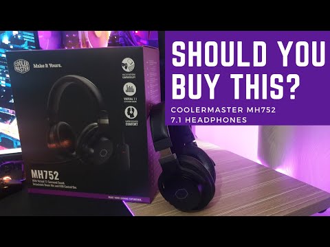 Coolermaster MH752 7.1 Headphones Review (Huge value surprise!)