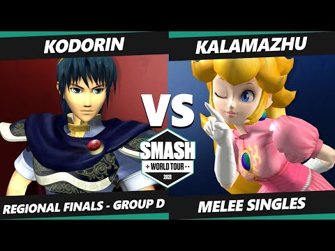 SWT NA West Group D - KoDoRiN (Marth ) Vs. Kalamazhu (Peach) SSBM Smash Melee Tournament