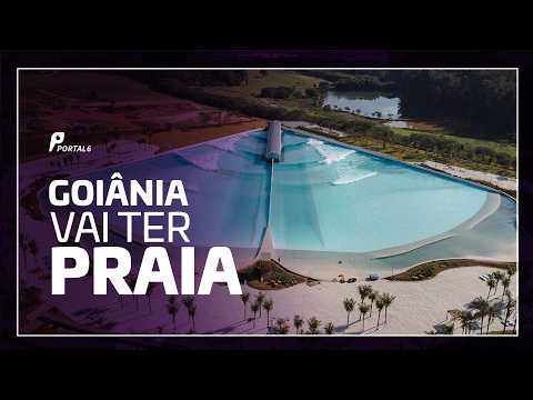Goiânia se prepara para receber praia artificial com ondas de surf e complexo de luxo