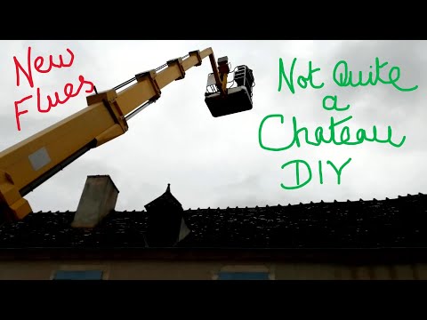 Not Quite a Chateau DIY 158 - We have the Flues - St Andrews Day -  England Wins - & Chateau Horses