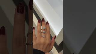 خاتم سوليتير القلب - 2 قيراط