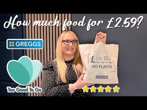 HOW MUCH?! Greggs Too Good To Go Review ⭐️⭐️⭐️⭐️⭐️