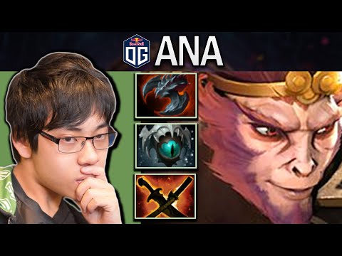 OG.ANA SMURF MONKEY KING WITH SNY-SKADI - DOTA 2 7.31 PRO GAMEPLAY