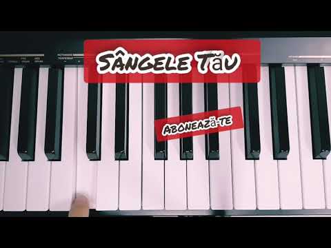 Sângele Tău m-a curatit | PIANO TUTORIAL Cristian Chifan cu un deget la Pian