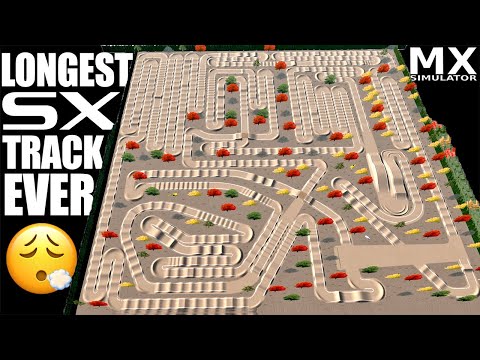 LONGEST SUPERCROSS TRACK EVER! - MX Simulator - Online Play Ep. 34