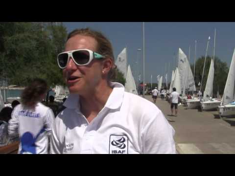 2011 ISAF Youth Worlds - World Youth Sailing Trust Ambassador Annie Lush