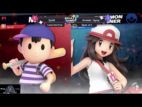 GGxC 6 - Armada  Syrup (Ness) Vs. Quidd (Pokemon Trainer) - Top 8: Losers Semi-Final