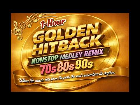 1 HOUR GOLDEN HITBACK NONSTOP MEDLEY 60s 70s 80s MUSIC