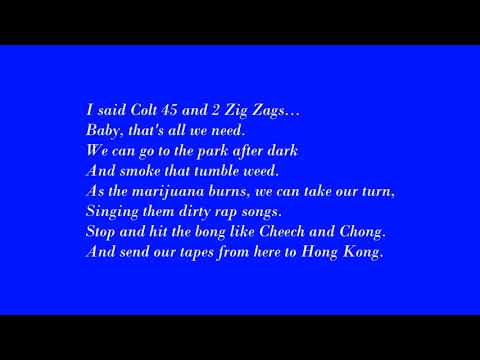 Afroman  Colt 45 Lyrics