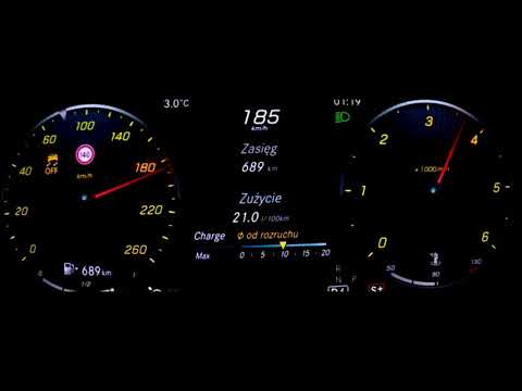 2019 Mercedes C220d 194 HP Acceleration 0-200 km/h