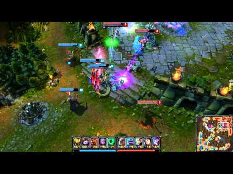 C9 Sneaky Quadrakill on Jinx