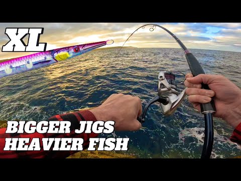 WHY You SHOULD Be Shore Jigging With BIG JIGS!