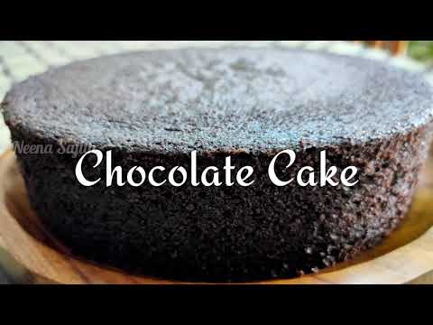 Chocolate Sponge Base Cake Recipe | How To Make Easy Chocolate Cake | Rich & Moist Basic Choco Cake