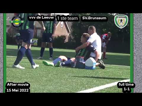 after movie 1 de leeuw en sv brunssum 1 op 15 mei