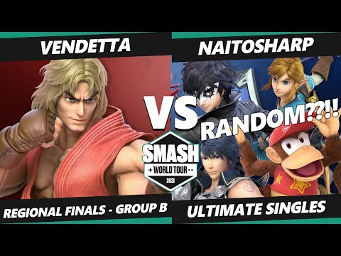 SWT NA East Group B - Vendetta (Ken) Vs. naitosharp (Joker, Chrom, Link, Diddy) Smash Ultimate