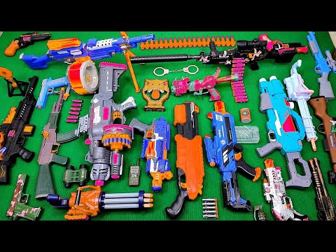 Collecting 7 Sniper Rifles and AK47 Guns Water Gun Anaconda Shotgun Gun Super Squirrel Gun