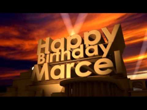 Happy Birthday Marcel