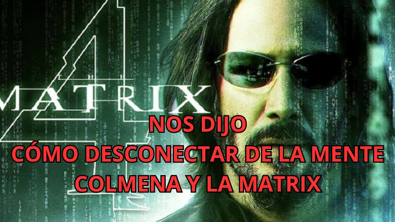 NOS DIJO CÓMO DESCONECTAR DE LA MATRIX, Y LA MENTE COLMENA