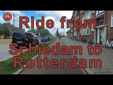 A ride from Schiedam to Rotterdam (Netherlands)
