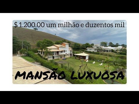 CASA LUXUOSA EM UM CONDOMÍNIO FECHADO EM PIEDADE DE CARATINGA.