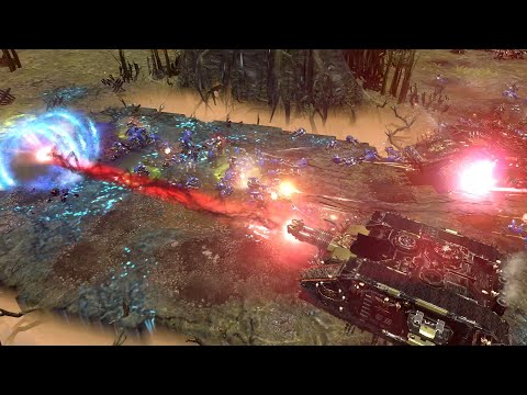 Black Legion vs Ultramarines - Astartes Mod - Warhammer 40K Dawn Of War 2 Retribution