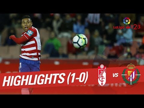 Resumen de Granada CF vs Real Valladolid (1-0)