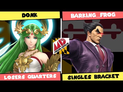 Mega Drive #94: Losers Quarters - Donk (Palutena) vs Barking_Frog (Kazuya) SSBU Singles