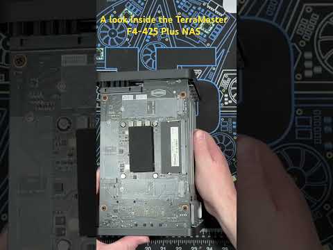 A look inside TerraMaster F4-425 Plus! With 3 SSD M.2 Slots.