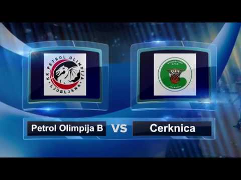 U19 košarka 2018/19, 2. SKL, 8. kolo, Petrol Olimpija B 94:50 Cerknica, 10.02.2019