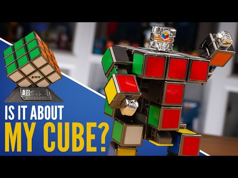 A real puzzle? | Bandai Spirits Chogokin Rubik's Cube robot